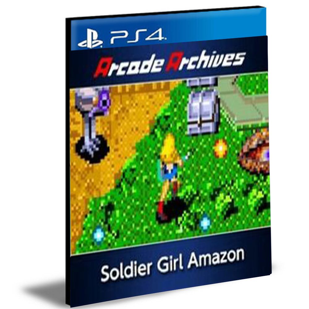 Arcade Archives Soldier Girl Amazon Playstation 4 Mídia Digital