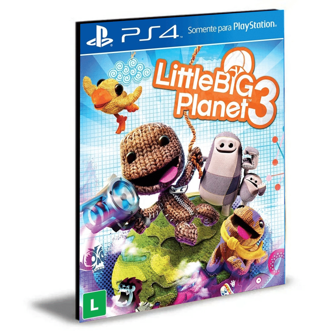 Little Big Planet 3 Ps4 Psn Mídia Digital - Mudishop