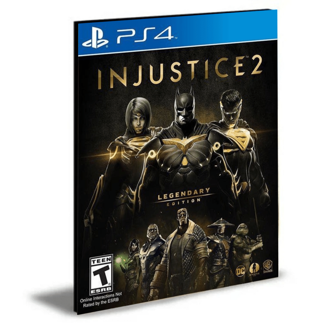 Injustice 2 Legendary Edition PS4 PSN MÍDIA DIGITAL - Mudishop