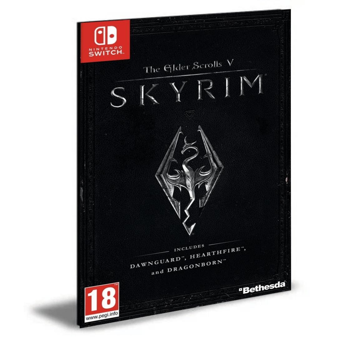 The Elder Scrolls V Skyrim Nintendo Switch Mídia Digital - Mudishop