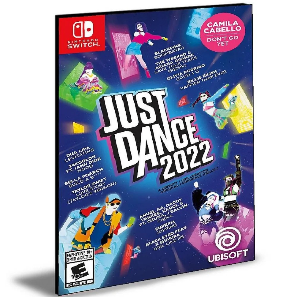 Just Dance 2022 Nintendo Switch Mídia Digital