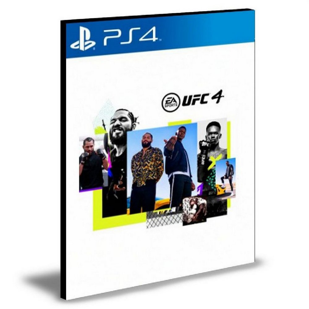 UFC 4 Ps4 Psn Mídia Digital